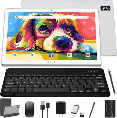 10 παράθυρα 2 PC ταμπλετών Chromebook πυρήνων Octa ίντσας σε 1 με 4+64/128GB