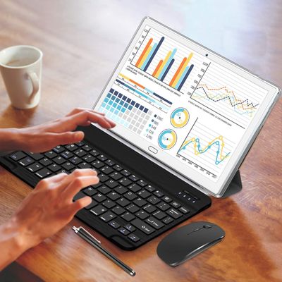 10 παράθυρα 2 PC ταμπλετών Chromebook πυρήνων Octa ίντσας σε 1 με 4+64/128GB