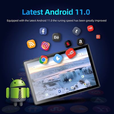 32GB ROM τετραγώνων πυρήνων Ultrabook αρρενωπή 11 10,1 ίντσα σημειωματάριων μαξιλαριών οθονών επαφής έξυπνη