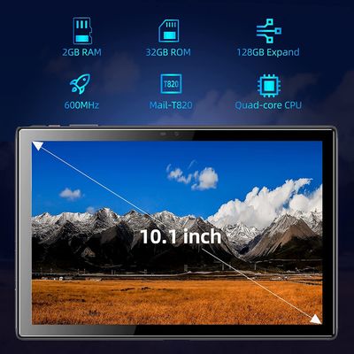 32GB ROM τετραγώνων πυρήνων Ultrabook αρρενωπή 11 10,1 ίντσα σημειωματάριων μαξιλαριών οθονών επαφής έξυπνη