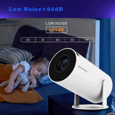 120 ANSI Lumens HD Μίνι LED Projector με WIFI AW869A Διπλή ζώνη WiFi6