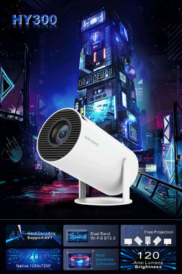 2.69inch LCD TFT Display 4K HD Projector με Quad-core ARM Cortex-A53 CPU και 1G RAM